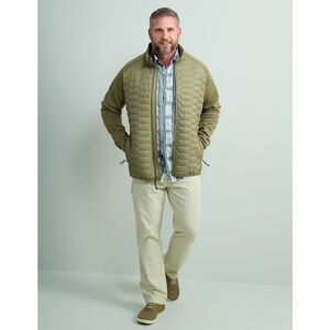 Men's Huk Scale Hybrid Puffer Jacket